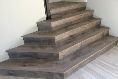 Laminate by Armstrong on stairs