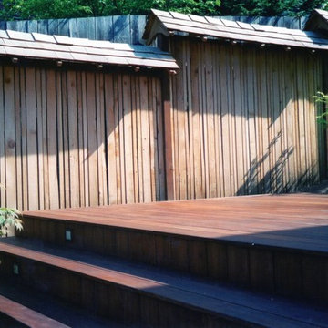 japanese fence and IPE deck