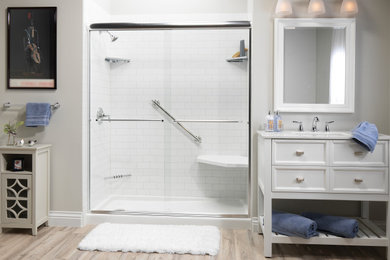 Example of a bathroom design in Other