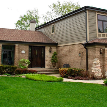 Arlington Heights, IL Remodel Split Level Integrity from Marvin Windows & Siding