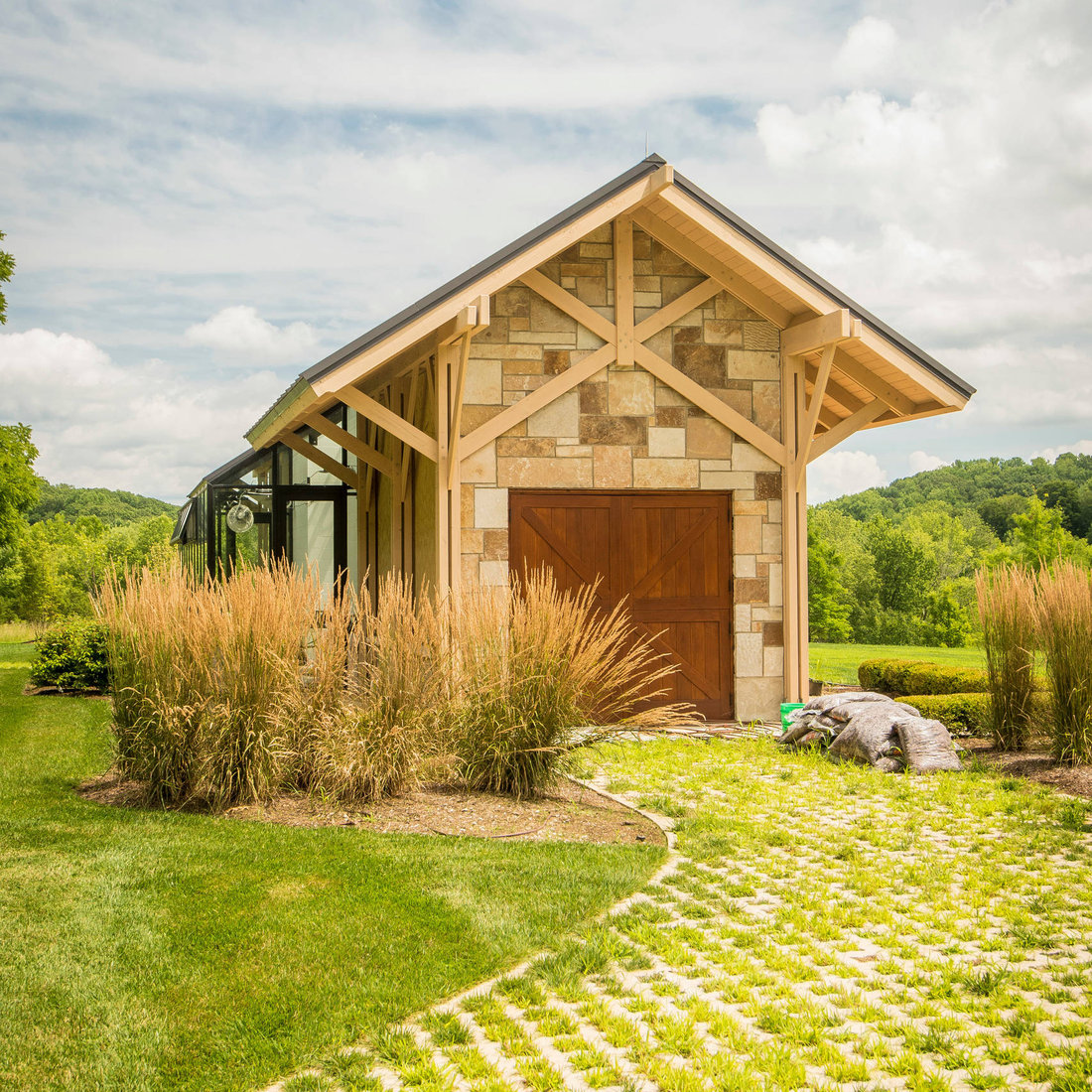 Timber Greenhouse