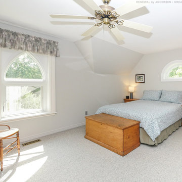 New White Windows in Splendid Bedroom - Renewal by Andersen Greater Toronto, Ont