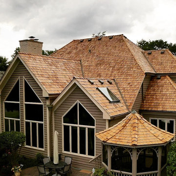 Palatine, IL : Cedar Shake roof replacement