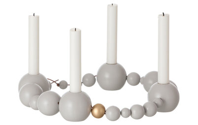 Statt Adventskranz: 13 Kerzenständer für Weihnachten – und danach