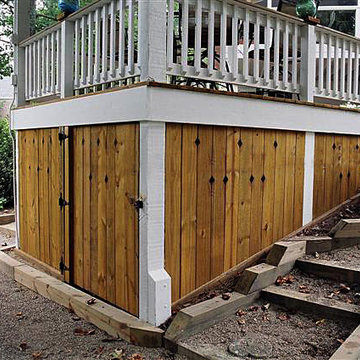 Under Deck & Under Porch Storage & Workshops