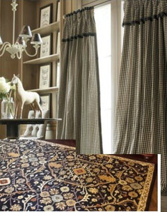 Poor Rug Curtain Combination Poor Rug Curtain Combination