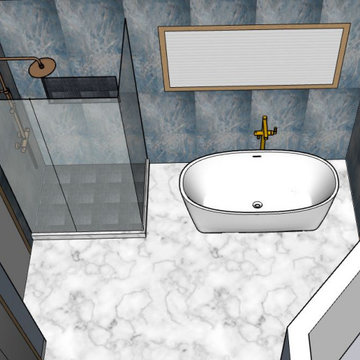 Living Room 3-D Renderings