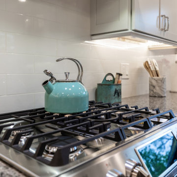 Amazing Kitchen Expansion and Remodel Brightens up Home in Arlington, VA
