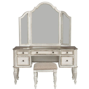 Liberty Furniture Magnolia Manor 3pc Vanity Set