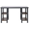 Jolene Desk With White Marble Top