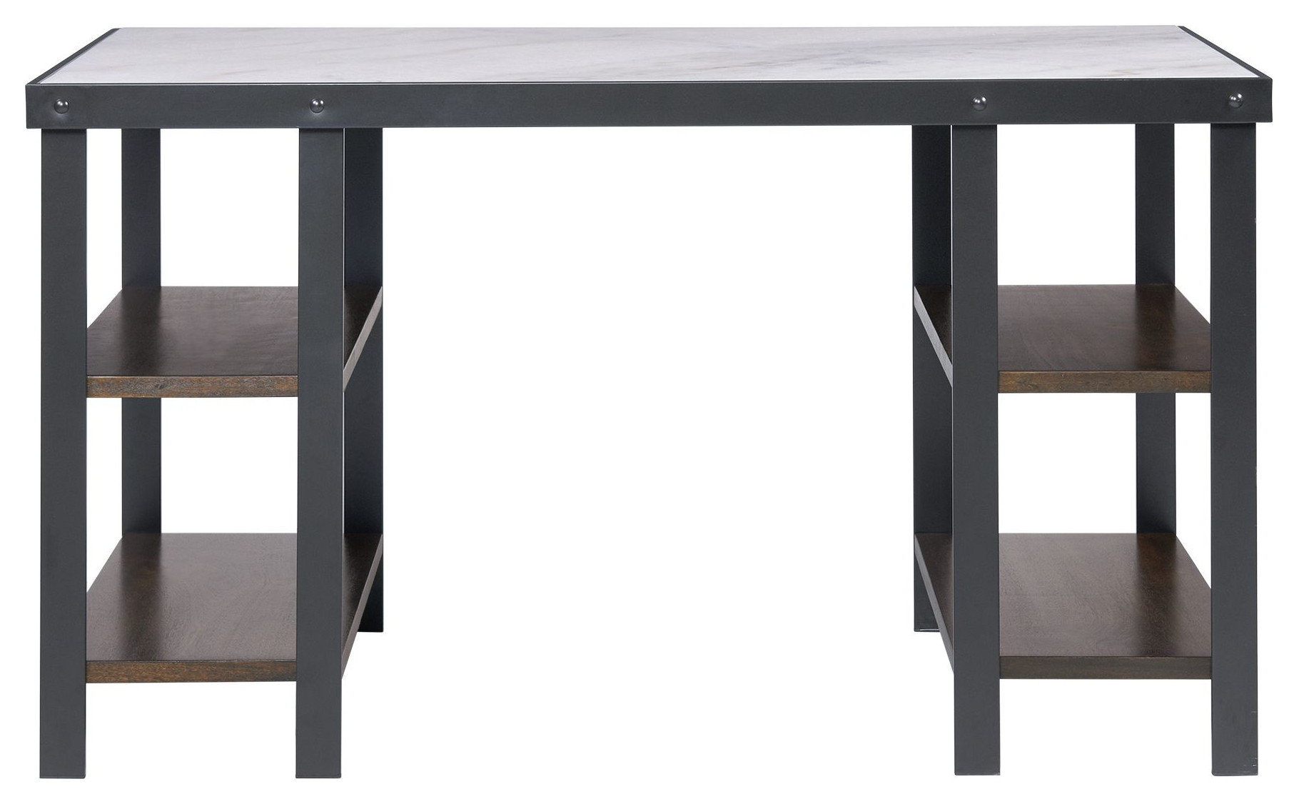 Jolene Desk With White Marble Top