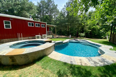 Inspiration for a pool remodel in Dallas