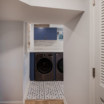 Woodcroft Basement Laundry Room - Summit NJ