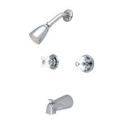 Magellan 2 Handle Tub and Shower Faucet, Polished Chrome