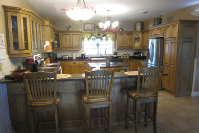 Example of a kitchen design in Other