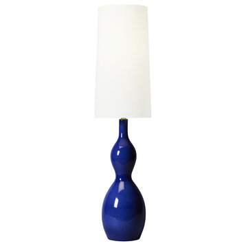 AERIN Antonina 1-Light Floor Lamp AET1081BCL1, Blue Celadon