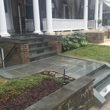 Flagstone Walkway in Washington DC, Premium Thermal Cut - 16th St Heights
