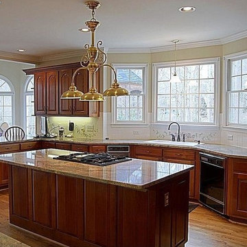 A Modern Open Plan Kitchen before renovation