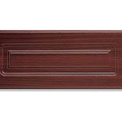 Tulalip Juliano RTF Drawer Front from CabinetNow.com shown Walnut - Kitchen Cabinetry