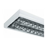 Slimline VDU louvre light T8 36 W two-bulb