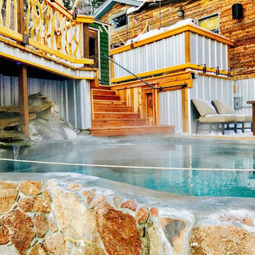 Charlotte Hotspring resort / Merrifield Homestead Cabins
