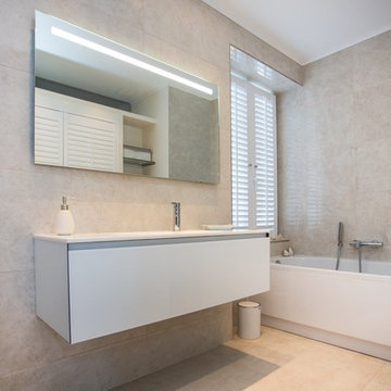 Salle de bain chromothérapie