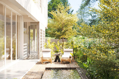 Example of a trendy patio design in Other