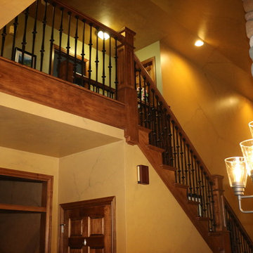 Custom Box Newel Staircase