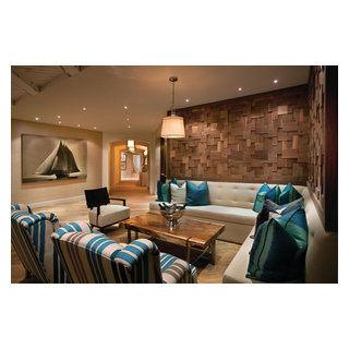 Moraya Bay Naples, FL - Beach Style - Living Room - Miami - by W Design ...