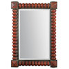 Clancy Rust Red Mirror