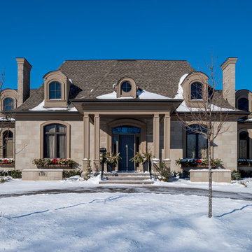 Arriscraft Renaissance® Driftwood & Shadow Stone® Driftwood Home - Ontario