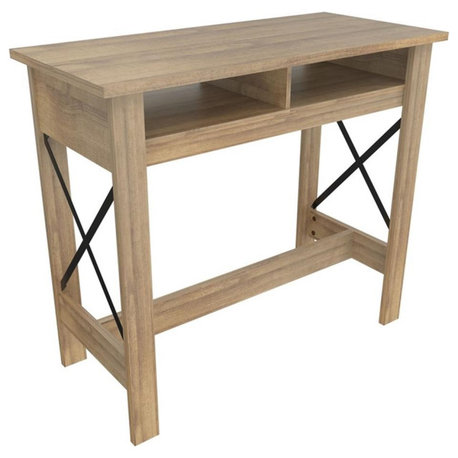 Inval Pub Table or Home Office Desk in Light Brown