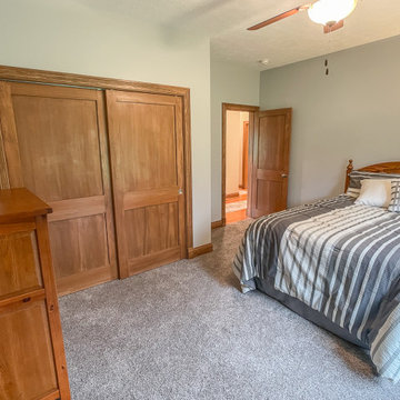Home Addition in Brookston, IN - Guest Bedroom