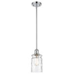 Innovations Lighting - Candor 1-Light Pendant, Polished Chrome, Clear Waterglass - A truly dynamic fixture, the Ballston fits seamlessly amidst most d�cor styles. Its sleek design and vast offering of finishes and shade options makes the Ballston an easy choice for all homes.