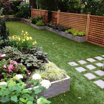 Backyard Landscapes with Artificial Grass