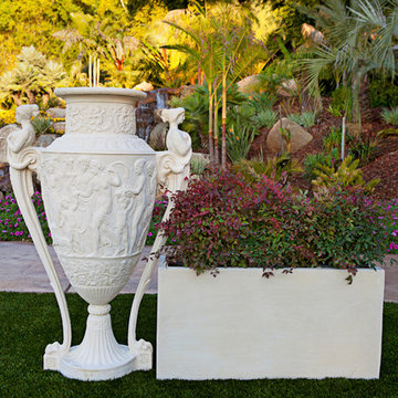 Greek Siren Urn with Modular Planter