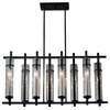 Generation Lighting F2630/8 Ethan 8 Light 38"W Candle Style - Antique Forged