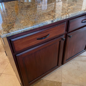 Stain and Paint Kitchen Reface