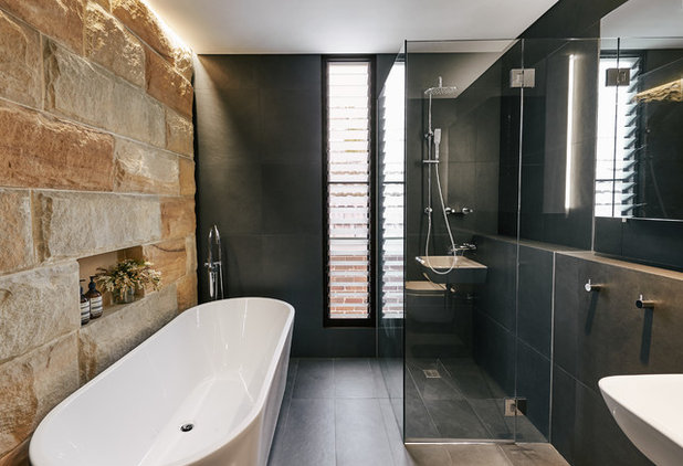 Contemporary Bathroom by Danny Broe Architect