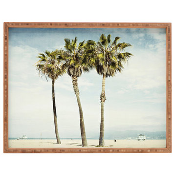 Deny Designs Bree Madden Venice Beach Palms Rectangular Tray