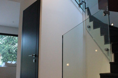 Exemple d'un escalier tendance.