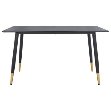 Safavieh Acre Dining Table, Black/Gold