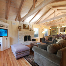 Corner media built in