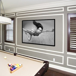 "Michelle Underwater - Black & White" || Aaron Chang - Artwork