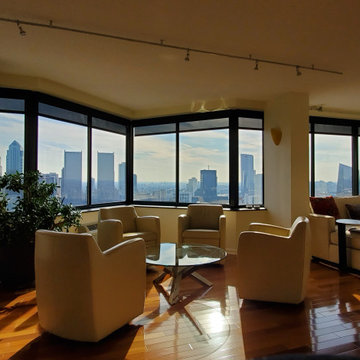 City View, South Tower - Lutron Triathlon Battery Powered Motorized Solar Shades