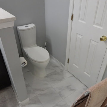 Sleek Modern Master Bathroom