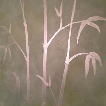 Bamboo Forest Powder Room