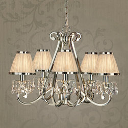 Luxuria 5 Light Chandelier - Chandeliers