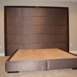 Custom Platform Bed w/ Headboard - Headboards