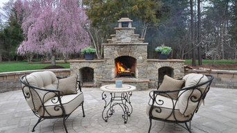 Outdoor Fireplace in Centreville